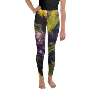 Electric Orchid Youth Leggings (8-20)