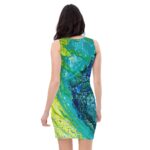 Under the Sea Fitted Bodycon Dress