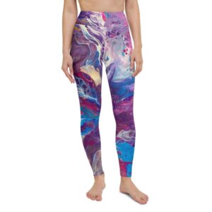 Cherry Bomb Yoga Leggings - Shipyard Art