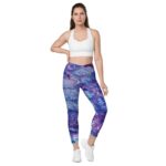 Tranquility crossover leggings with pockets