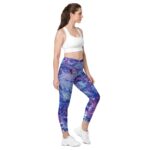 Tranquility crossover leggings with pockets