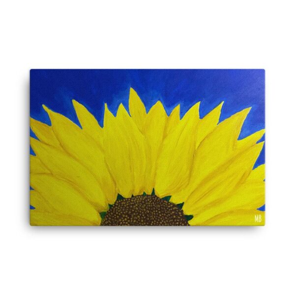sunflower canvas art print